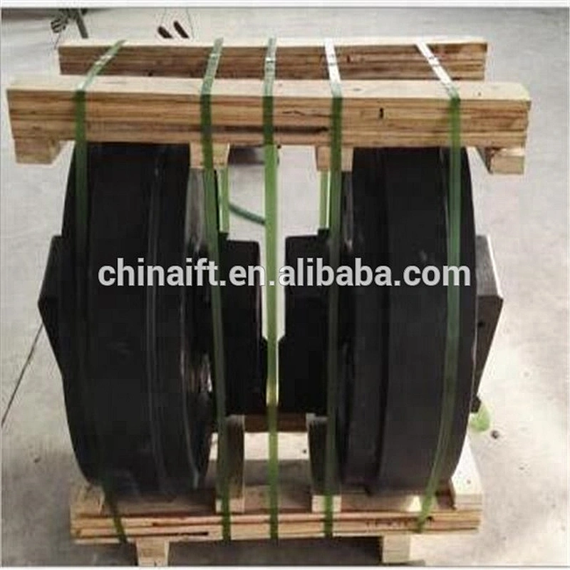 PC200-7 excavator front idler wheel for hot sale