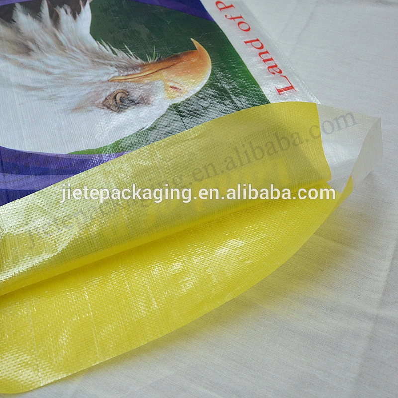Manufacturer high quality 25kg bopp laminated pp woven basmati rice bag for packing wheat, seed,corn,grain