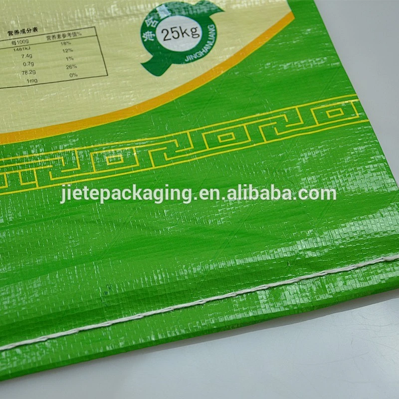 2018 China Hot Sale plastic woven rice bag size 25kg