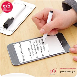 custom design only lovely phone shape magnetic drawing board for kids for education