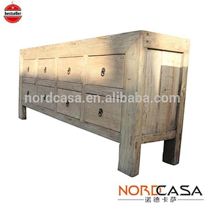 factory price of Chinese reclaimed vintage nightstand table