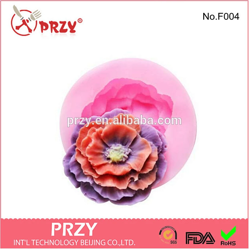 sugar flower silicone mold cake decorating