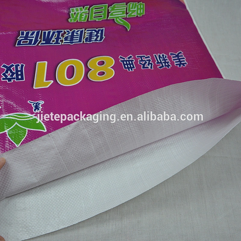high grade pp woven flat bag for packing glue, cement, putty, construction material