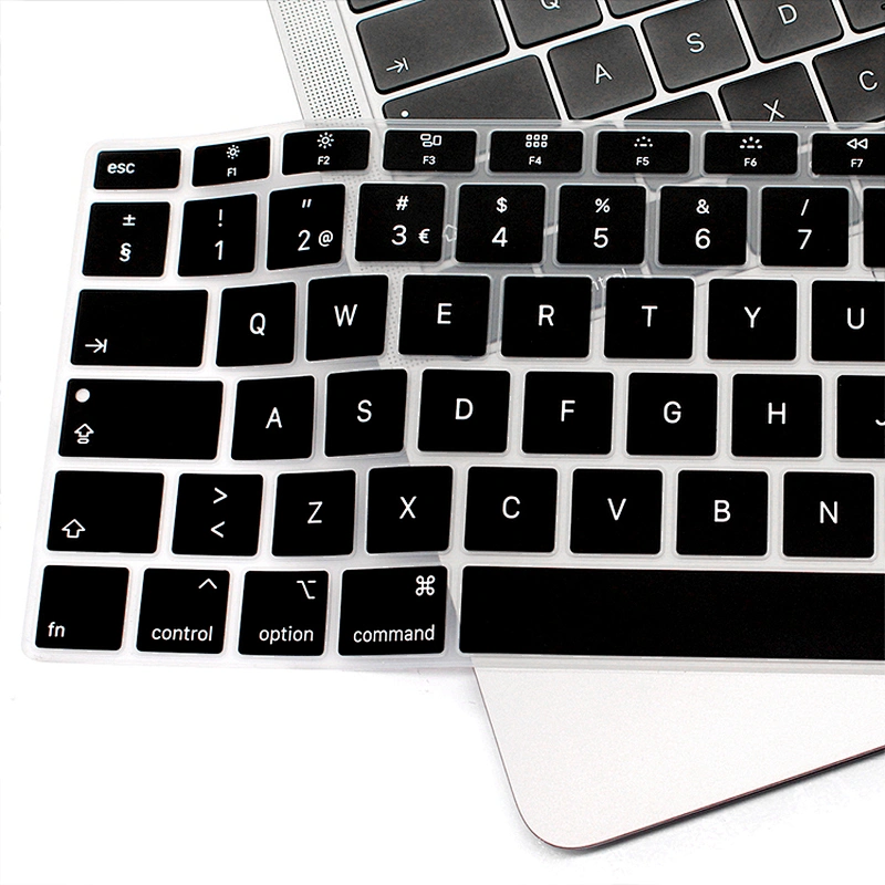 EU Version Waterproof Silicone Laptop With portuguese Keyboard Protective Film Keyboard Cover laptop skin for macbook air pro 13