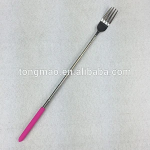Stainless steel Telescoping freeloader Marshmallow dinner fork