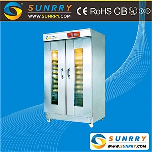 2018 stainless steel double doors 30 trays dough proofing fermentation machine cabinet