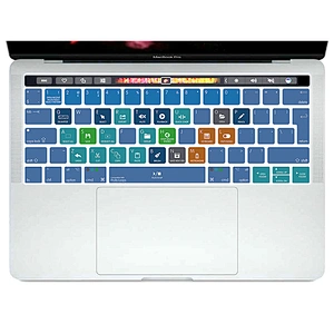 Ali baba Stock FL Studio Fruity Loops Clear Universal Laptop TPU Keyboard Cover Skin Silicone Protector for MacBook Touch Bar