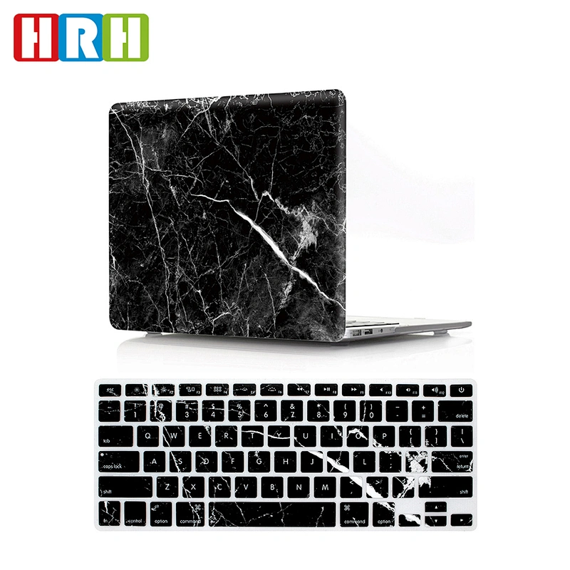 2 In 1 laptop for macbook marble case hard shell case and Keyboard Cover for mac laptop case cover for macbook pro 13 2016