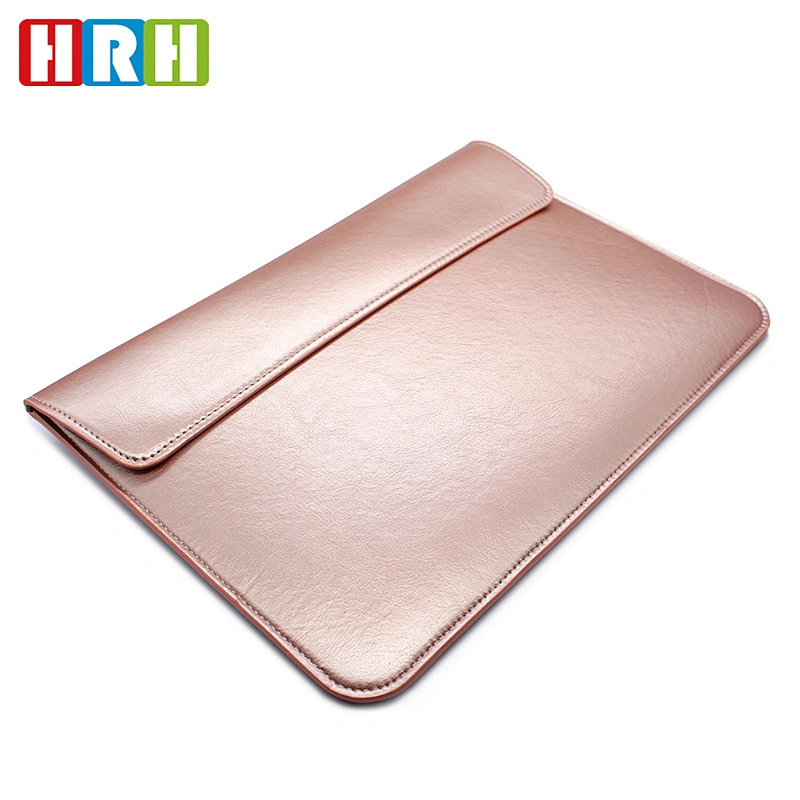 soft PU leather case universal portable Protective laptop bag pouch for Macbook Air/Pro for macbook laptop sleeve case leather