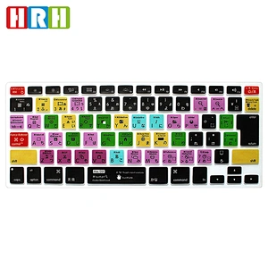 waterproof keyboard protector OSX Shortcut Keyboard Protector for Mac Japanese Laptop Keyboard Skins for macbook pro 13