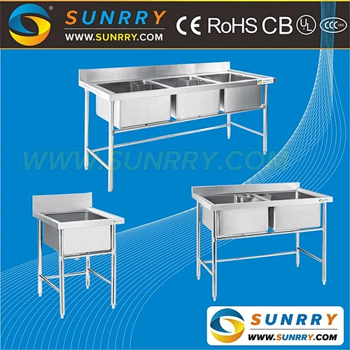 Commercial Stainless Steel Sinks/Stainless Steel Sink Manufacturers/Undermount Stainless Steel Sink (SY-SK2615 SUNRRY)