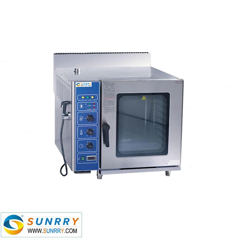 Gas Combi Oven Professional Deck Oven Gas Steam 10 Trays Gas Steam Oven (SY-CV10C SUNRRY)