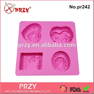 Top selling modelling soap silicone soap tray