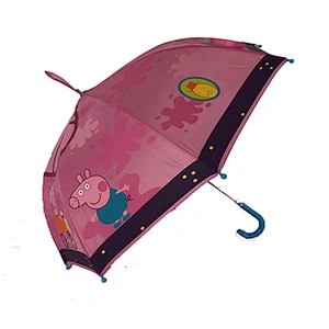 2018 China OEM Wholesale summer fashion custom design hot sales logo print polyester kids umbrella