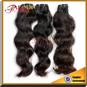 natural color 100% human high feedback virgin brazilian hair weave