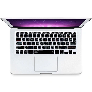 Retail Waterproof VIM vi Silicone Spanish Keyboard Shortcuts Covers Skin For Mac Book Air 13 inch Keyboard Spanish