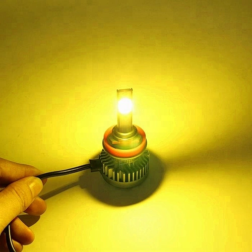 Wholesale COB Yellow Fog light 50W 4000Lm H11 LED Headlights