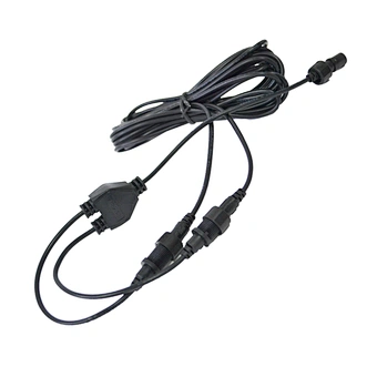M12 2pin 3pin panel mount male female waterproof connector