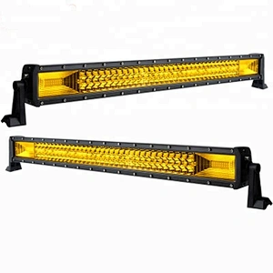 Yellow 144w 216w led light bar 540w 432w 270w 3 row LED long strip lamp