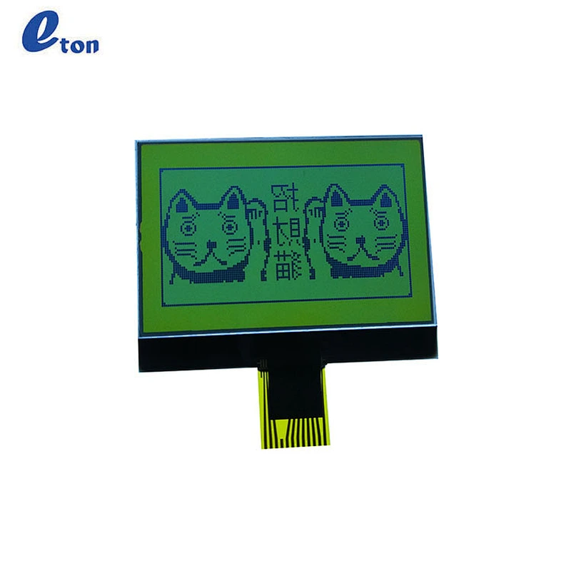 128x64 graphic cog lcd module monochrome graphic lcd 12864