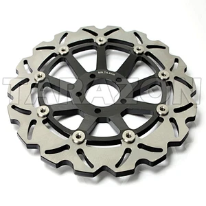 Wave floating steel motorcycle brake disc for KAWASAKI ZX7R NINJA 750CC