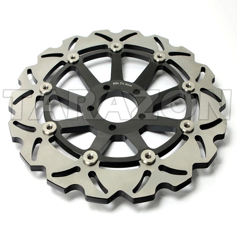 Wave floating steel motorcycle brake disc for KAWASAKI ZX7R NINJA 750CC