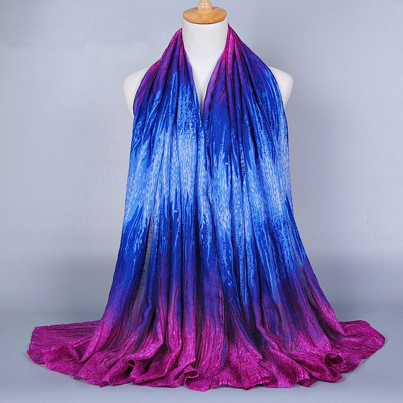 Custom woven scarf muslim hijab hat silk scarf digital print