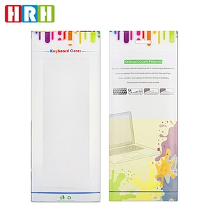 Accept Customized Logo Retail Packing for MacBook keyboard dust cover waterproof protector
