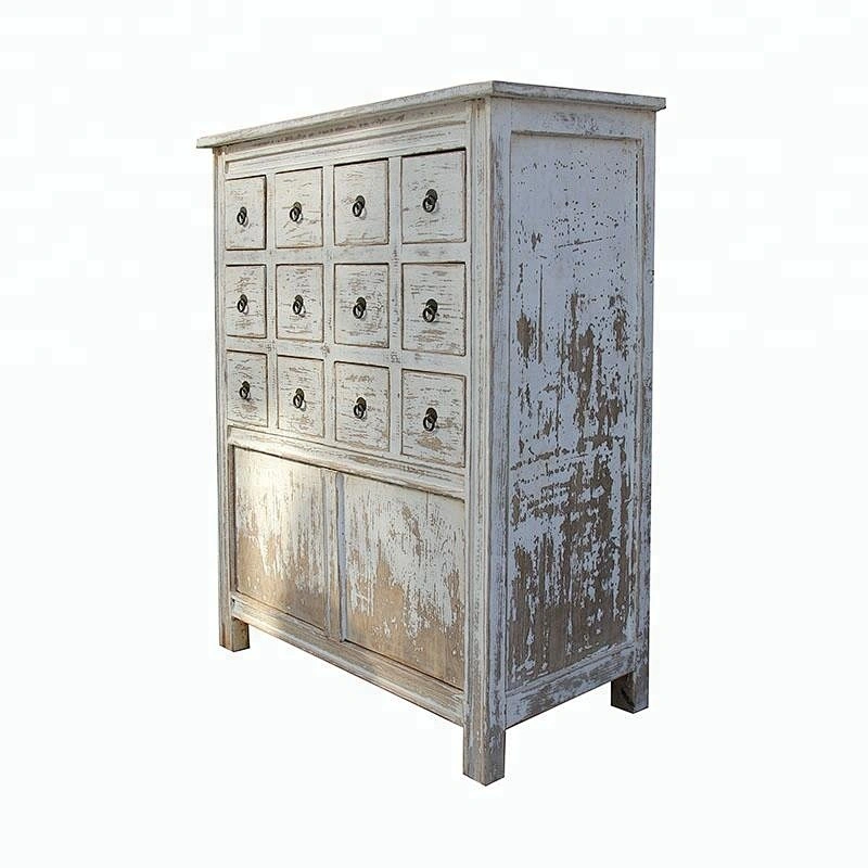 wholesale chinese antique reproduction bleached drawer storage cabinet furniture