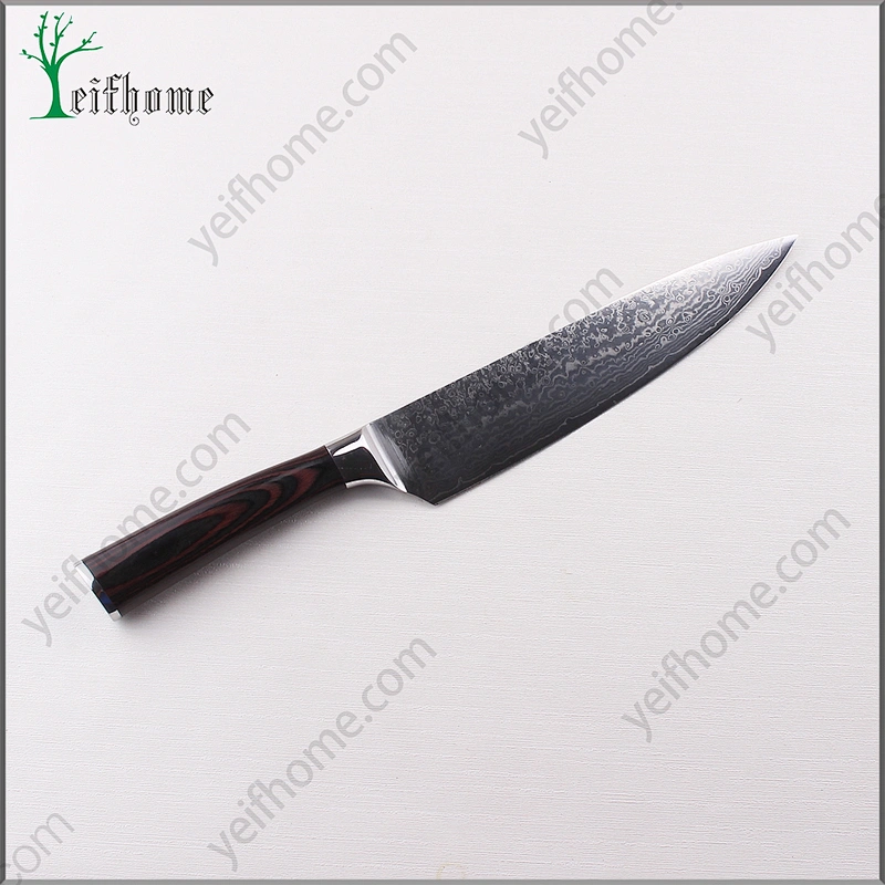 High Quality Lasting damascus kitchen knife