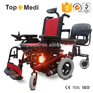 High-End Attendant Control Power Electrical Wheelchair with double seats