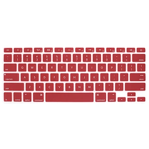 2 in 1 Wine Red hard case and keyboard cover for mac book pro flight case