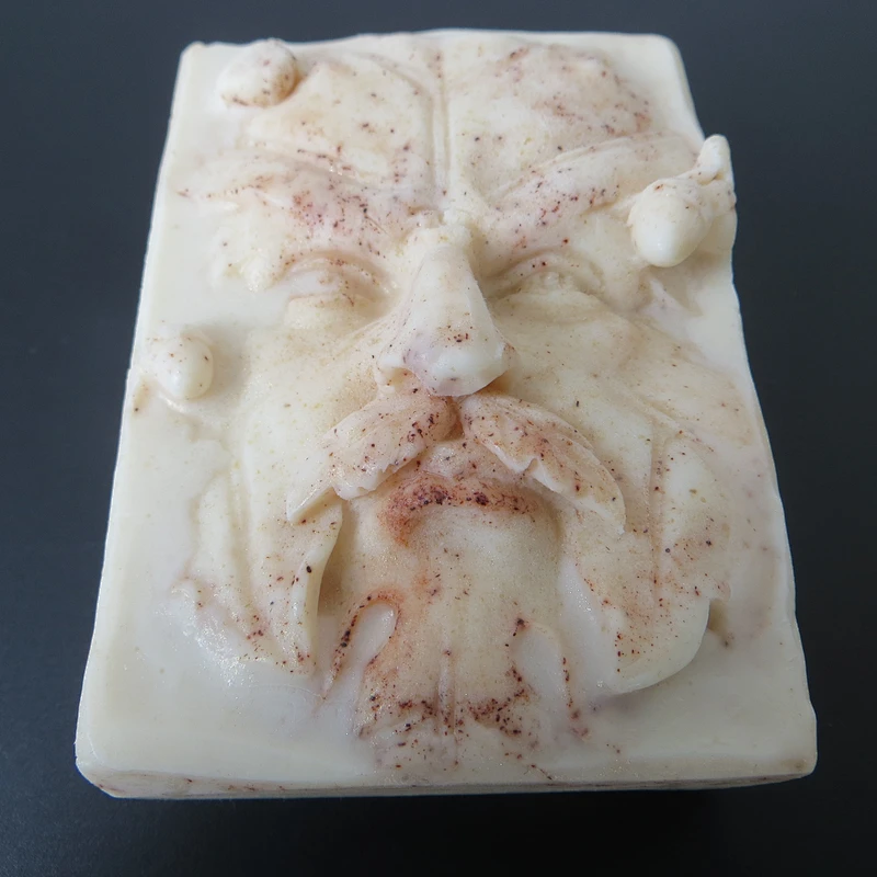 Factory direct supply handmade creative soap bearded tree man silicone soap mold