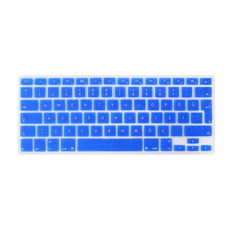 US EU Layout silicone keyboard skin laptop skin Protector Film For macbook keyboard cover turkish air pro retina 13