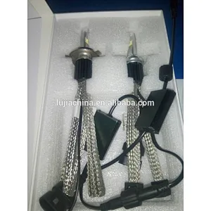 Super powerful 120W 60W 6v-48v universal cars led headlight H4 h7 6000lm 13200lm auto headlamp bulbs CREES L7 xhp70 6000k 4300K