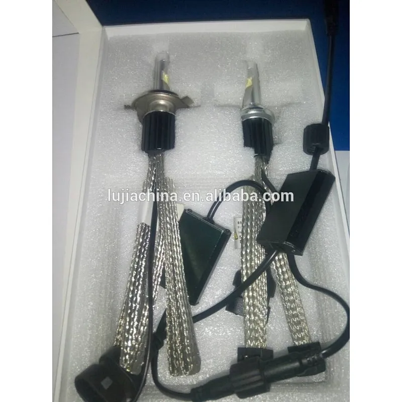 Super powerful 120W 60W 6v-48v universal cars led headlight H4 h7 6000lm 13200lm auto headlamp bulbs CREES L7 xhp70 6000k 4300K