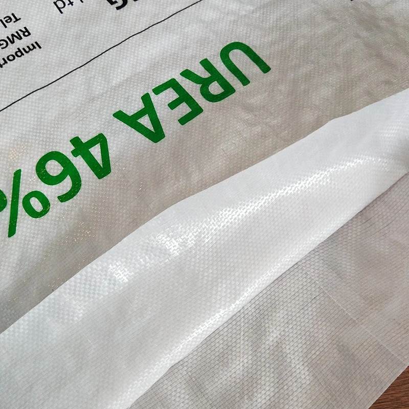 White polypropylene pp woven bag fertilizer bag 50kg