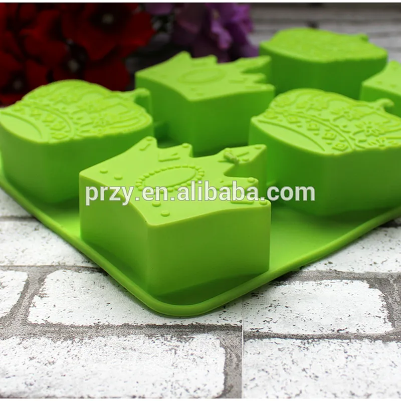 Top selling Handmade crown silicone molds for soap