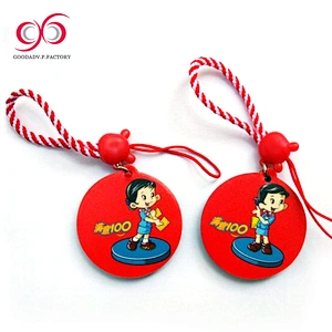 Promotional OEM car logo pepper spray rabbit keychain