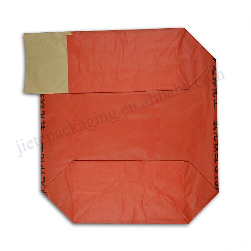 Stand up kraft paper cement bag 25kg for chemical and tile adhesive
