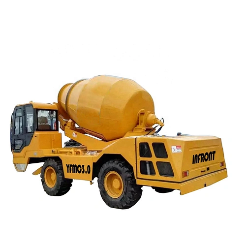 Mobile Self-Loading Concrete Motor Mixer for 3.5m3 capacity