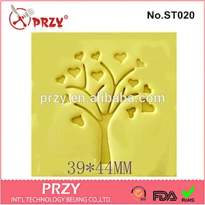 ST020 PRZY handmade diy diy tree shape soap stamp