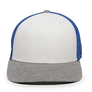 Wholesale Men's Outdoor Curved Custom Plain Trucker Cap Mesh Back Hat