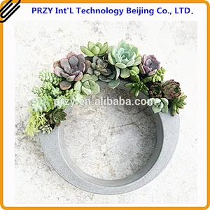 przy 2018 New Cement flower pots molds soap molds silicone mold for concrete
