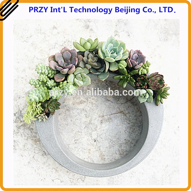 przy 2018 New Cement flower pots molds soap molds silicone mold for concrete