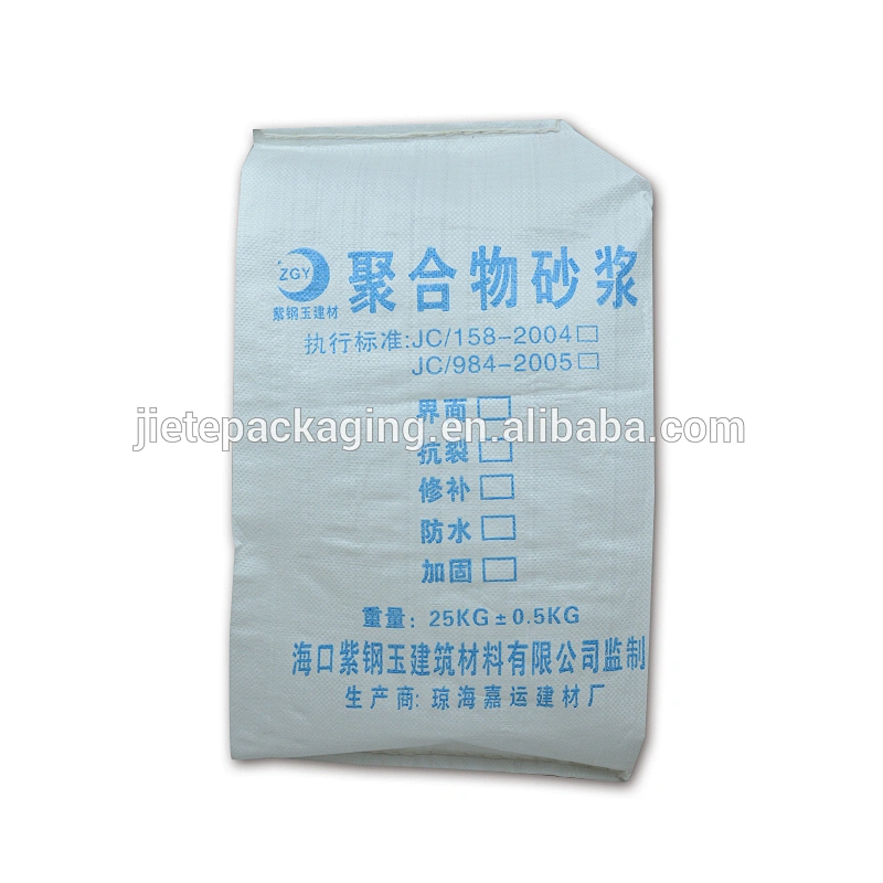 High quality customized 25kg PP woven cement bag dimension 45*70cm