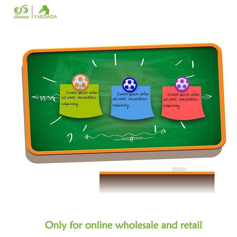 World cup design glass fridge decor, promotional gifts, 2018 fashion decor in stock