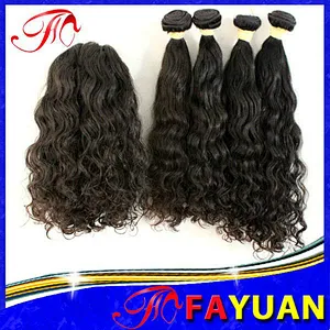 Elegant woman steam processed virgin human hair nina hair supplier