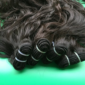 No shedding no tangle soft and smooth cambodian virgin hair wavy hair raw cambodian hair vendor