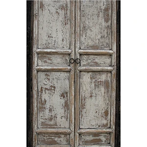 hotsale beijing chinese antique distressed shabby chic old door bedroom wardrobe furniture